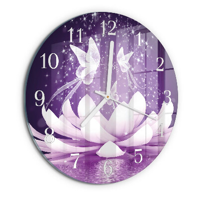 Orologio rotondo Fiore