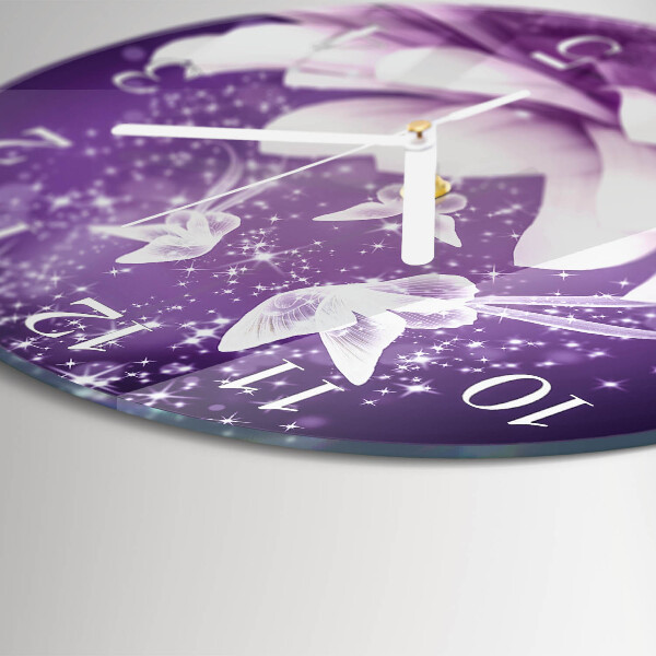 Orologio rotondo Fiore