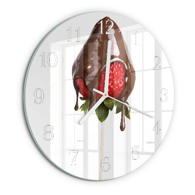 Orologio rotondo Cioccolato