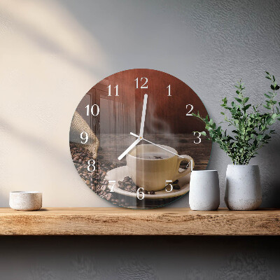Orologio rotondo Caffè