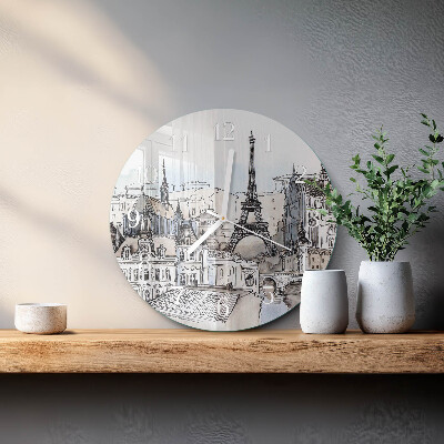 Orologio rotondo Monumenti
