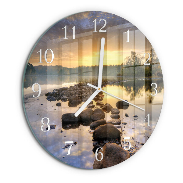 Orologio rotondo Lago Natura
