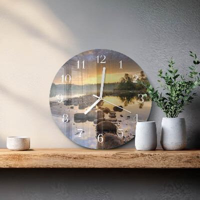Orologio rotondo Lago Natura