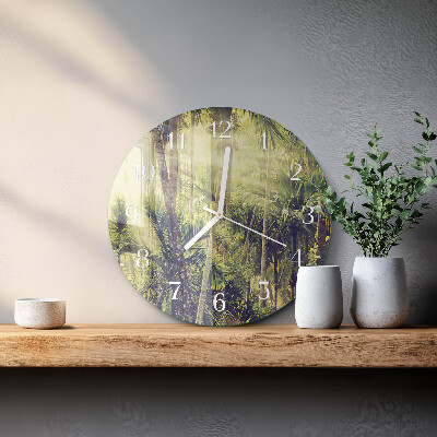 Orologio rotondo Palme