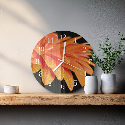 Orologio rotondo Gerbera