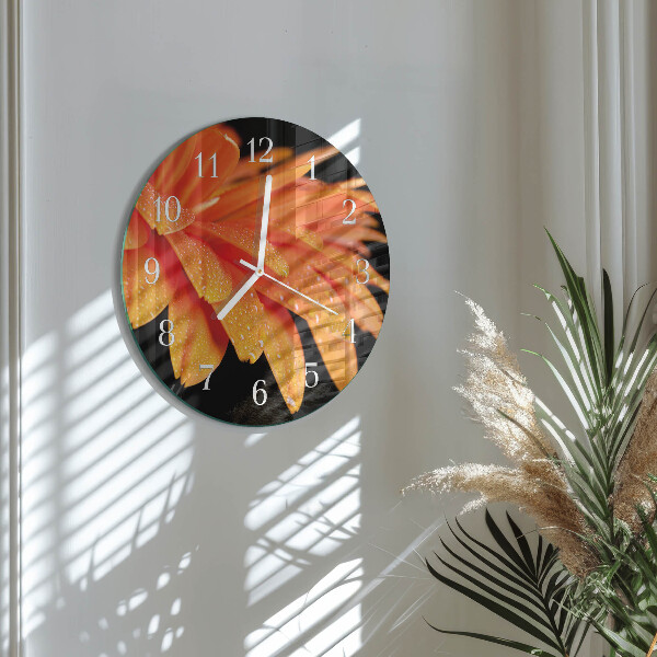 Orologio rotondo Gerbera