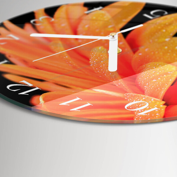 Orologio rotondo Gerbera