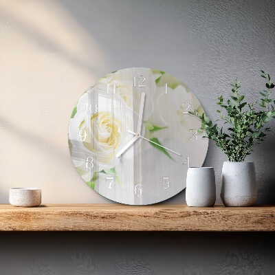 Orologio rotondo Rose
