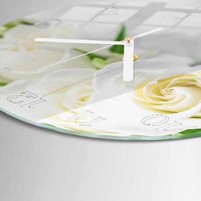 Orologio rotondo Rose