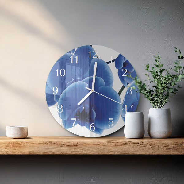Orologio rotondo Orchidea