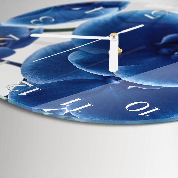Orologio rotondo Orchidea
