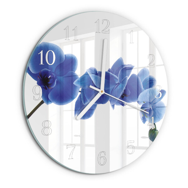 Orologio rotondo Orchidea