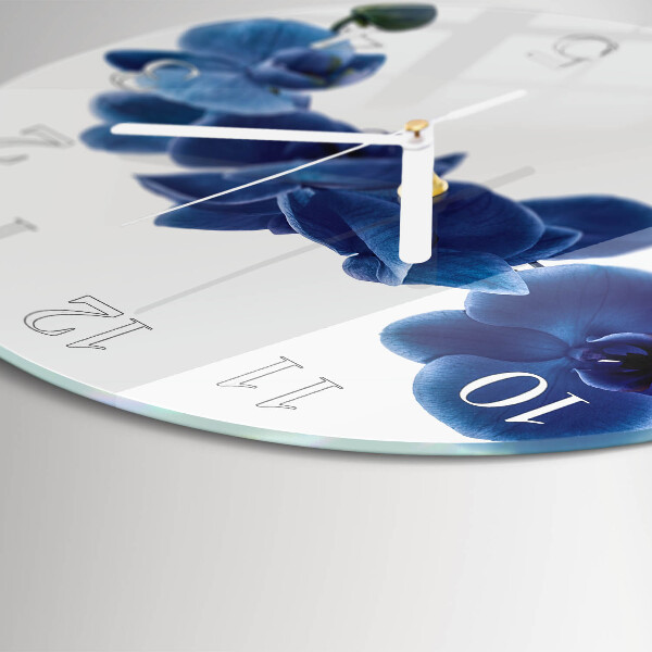Orologio rotondo Orchidea