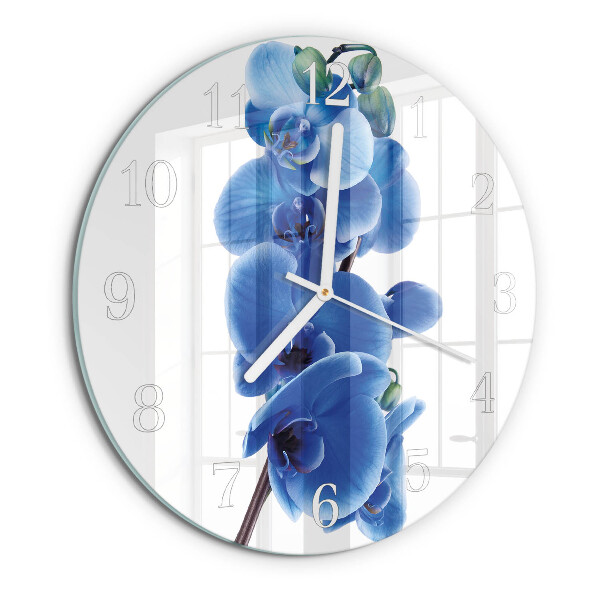 Orologio rotondo Orchidea
