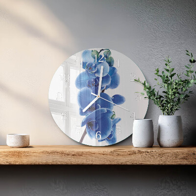Orologio rotondo Orchidea