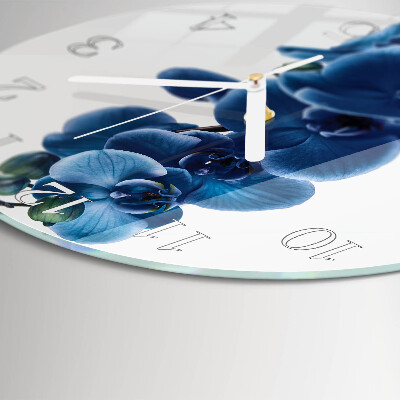 Orologio rotondo Orchidea