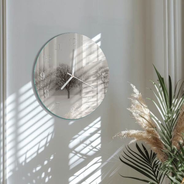 Orologio rotondo Inverno