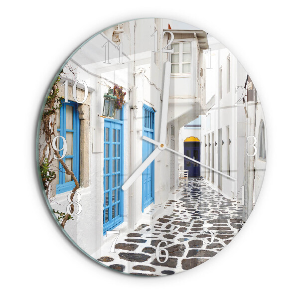 Orologio rotondo Santorini