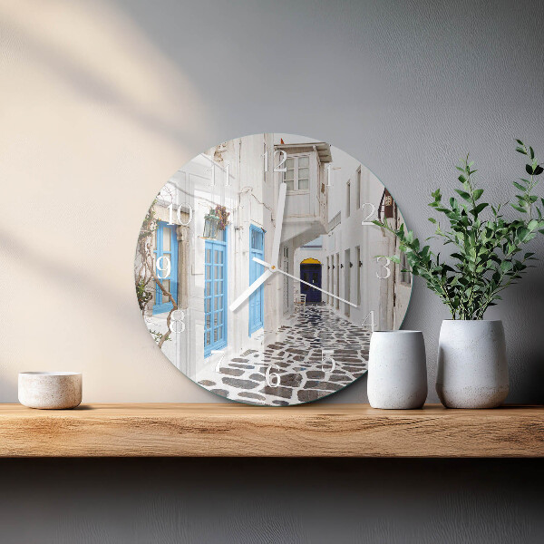 Orologio rotondo Santorini
