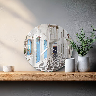 Orologio rotondo Santorini