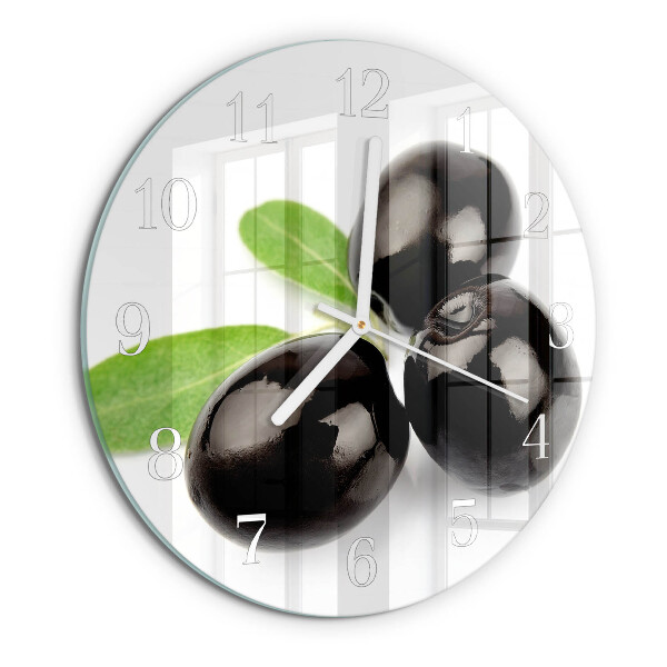 Orologio rotondo Olive