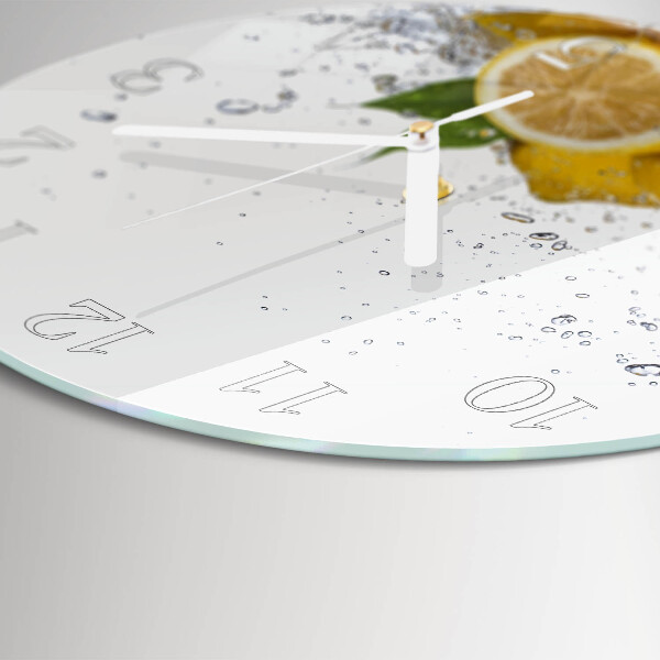 Orologio rotondo limoni
