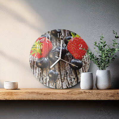 Orologio rotondo Mirtilli