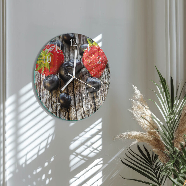 Orologio rotondo Mirtilli