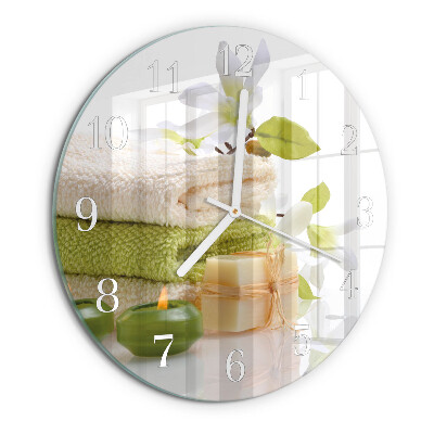 Orologio rotondo Sapone da spa