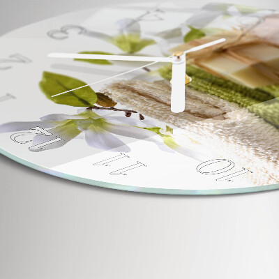 Orologio rotondo Sapone da spa