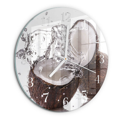 Orologio rotondo Noci di cocco