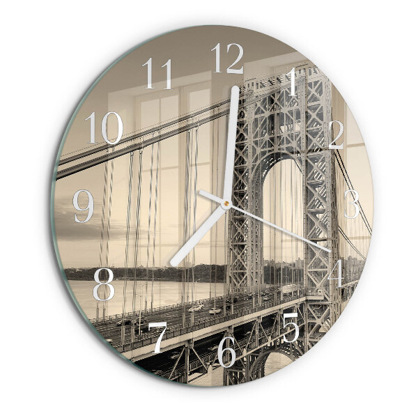 Orologio rotondo Porta d'oro