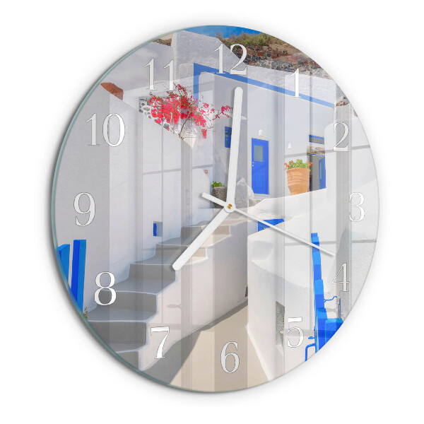 Orologio rotondo Santorini