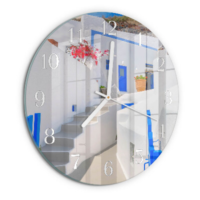 Orologio rotondo Santorini