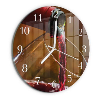 Orologio rotondo Vino