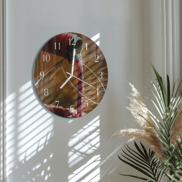 Orologio rotondo Vino
