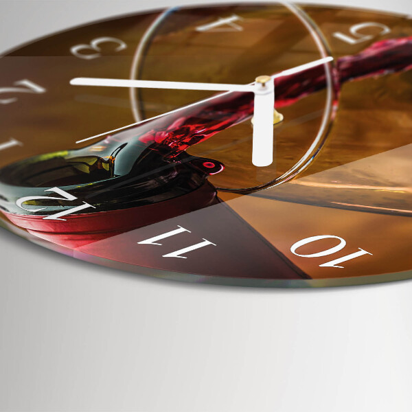 Orologio rotondo Vino