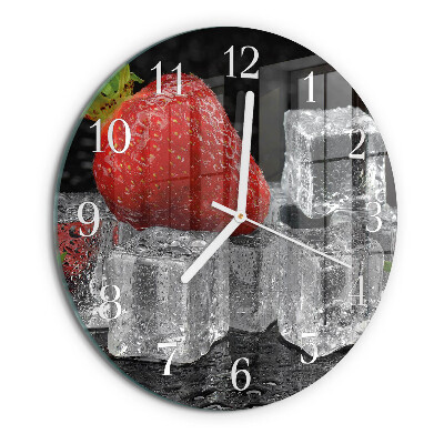 Orologio rotondo Gelato alla fragola