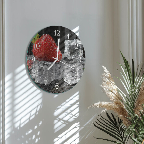 Orologio rotondo Gelato alla fragola