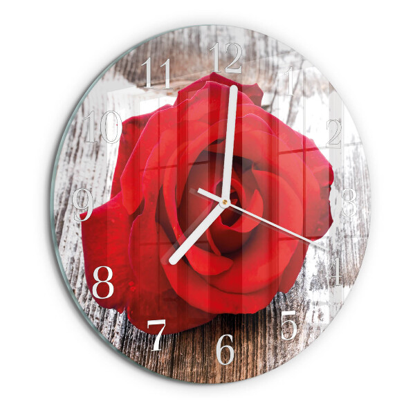 Orologio rotondo Rosa