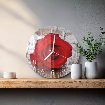 Orologio rotondo Rosa