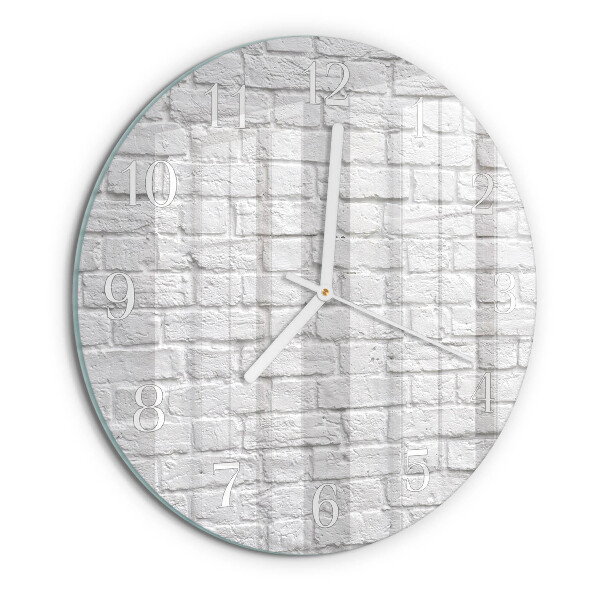 Orologio rotondo Mattone