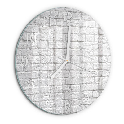 Orologio rotondo Mattone