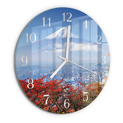 Orologio rotondo Montagna