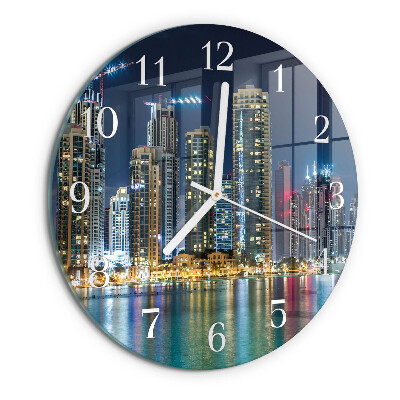 Orologio rotondo Serata in città