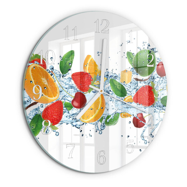 Orologio rotondo Frutta