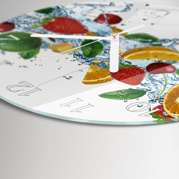 Orologio rotondo Frutta