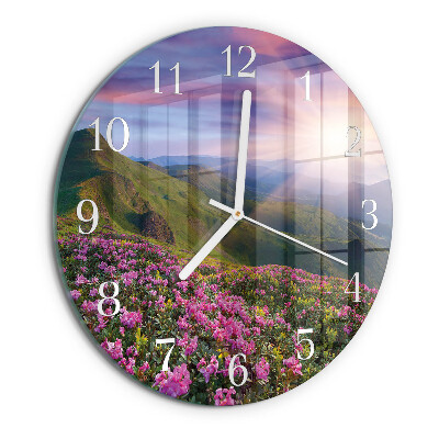 Orologio rotondo Paesaggio