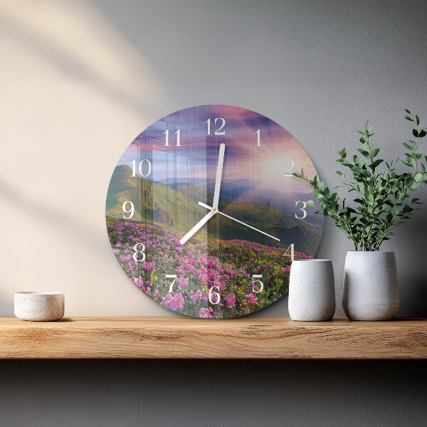 Orologio rotondo Paesaggio