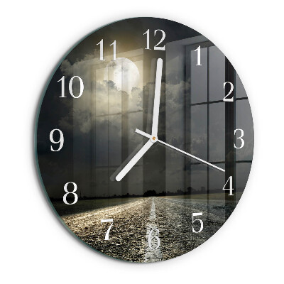 Orologio rotondo Percorso della Luna